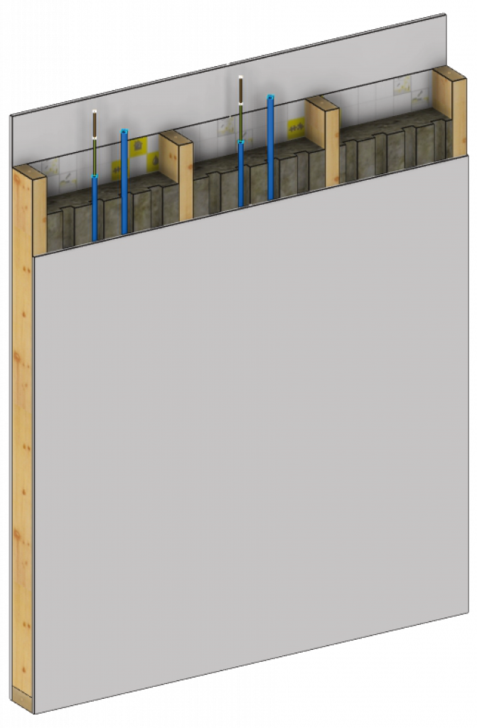 Startseite - Unsere Bauweise - Trennwand