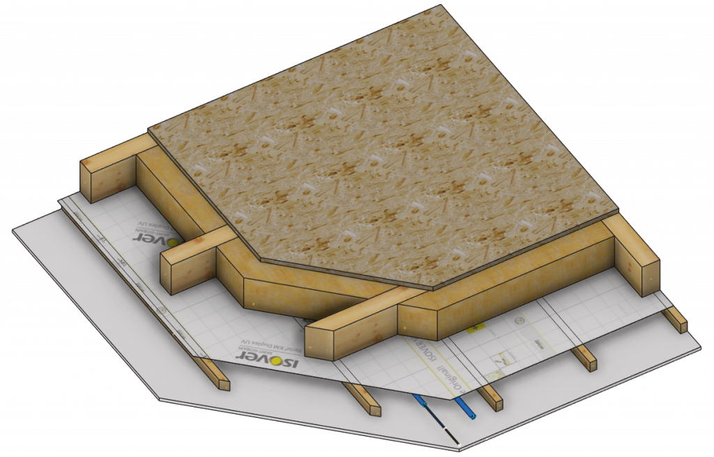 Bauweise - Deckenfliesen