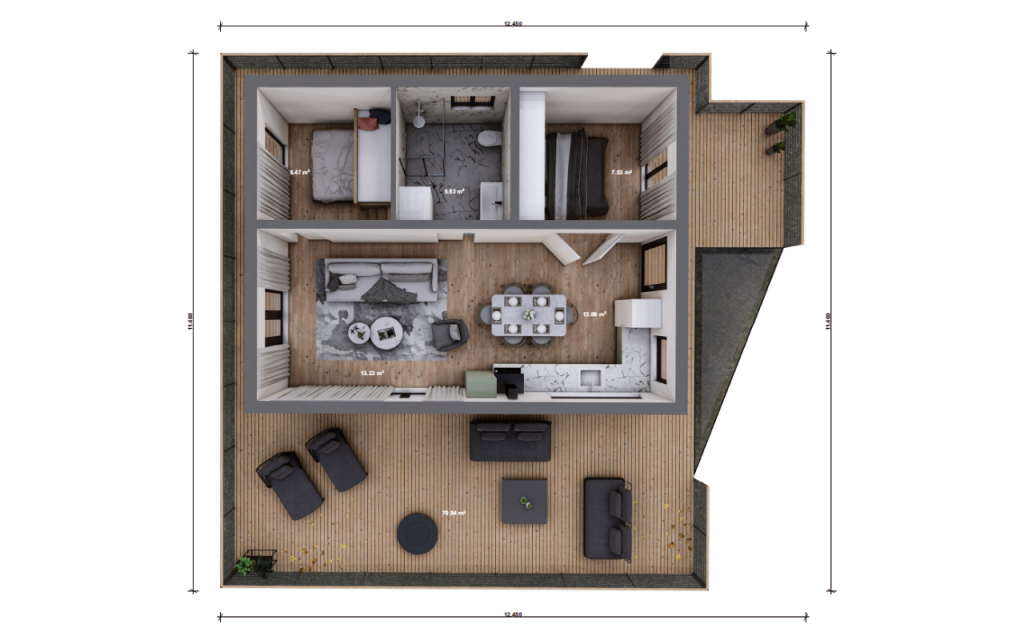 Unsere Haeuser - TinyHaeuser bsp 02 Plan