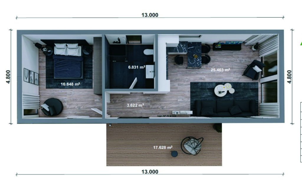 Unsere Haeuser - TinyHaeuser bsp 03 Plan