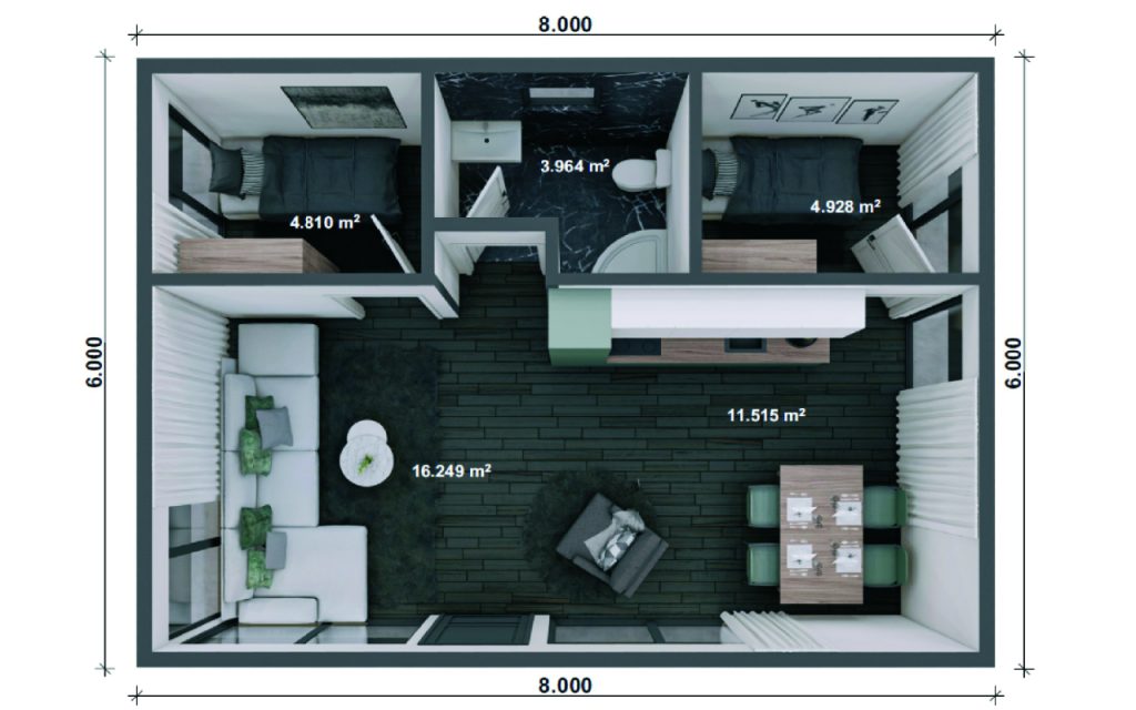 Unsere Haeuser - TinyHaeuser bsp 05 Plan