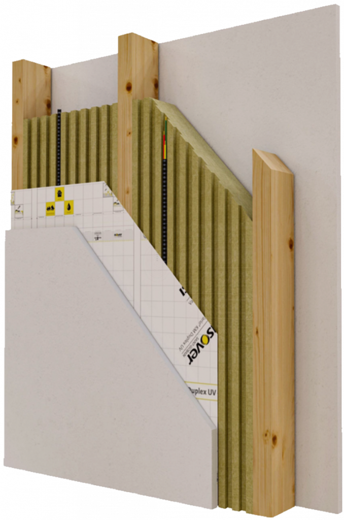 Bauweise - Tragwand 140x60