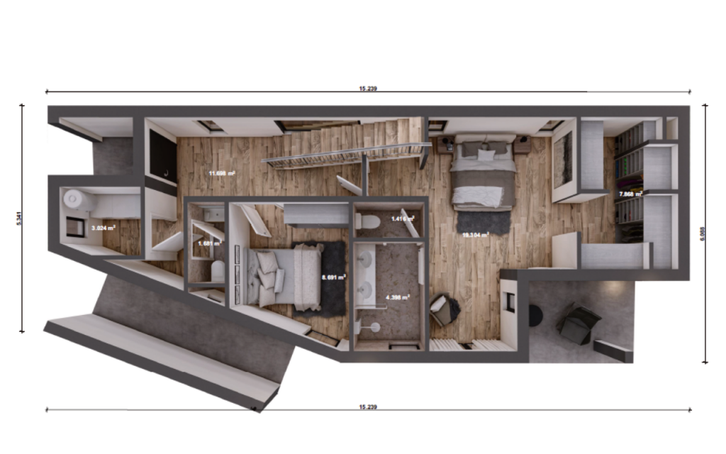 Unsere Haeuser - Villa bsp 02 Plan OG