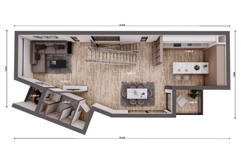 Unsere Haeuser - Villa bsp 02 Plan EG